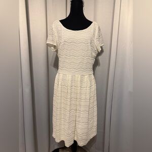 👠 3 for $ 30👠 Dress Barn Plus Cream Dress 👠 3 for $ 30👠